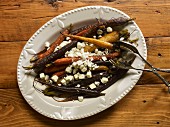 Different coloured carrots for Thanksgiving (USA)