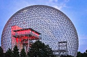 The Biosphere (water and environment museum) in Montreal, Canada