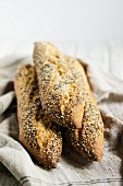 Baguettes with seeds