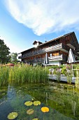 The Pausnhof organic hotel in St. Oswald in the Bavarian Forest, Germany