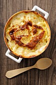 Potato Gratin in Baking Dish