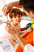 Child's vaccination