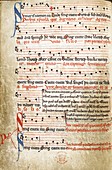 Sumer Is Icumen In, 13th-century song manuscript