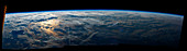 Atlantic ocean, ISS image