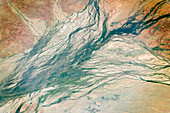 River channels, Australia, ISS image