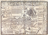 Section of Waldseemuller's Carta Marina, 1516
