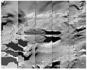 Rosetta comet landing site, September 2016