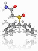 Modafinil drug molecule