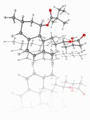Simvastatin drug molecule