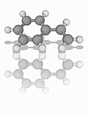 Styrene organic compound molecule
