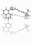 Terbinafine drug molecule