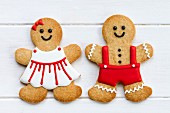 Gingerbread couple for Valentines Day