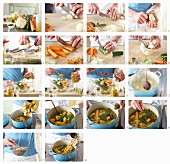 How to make a Moroccan vegetable dish