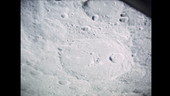 Apollo 10, lunar orbit view