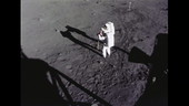 Apollo 11 Flag ceremony