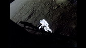 Apollo 12 first steps