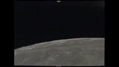 Apollo 16 Lunar orbit view
