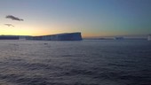 Tabular iceberg, Antarctic coast