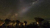 Alma radio telescopes, Chile