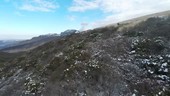 Mount Aso volcano erupting, Japan