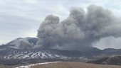 Volcanic ash, Mt Aso, Japan