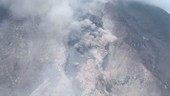 Volcanic eruption, Sinabung volcano