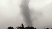 Volcanic whirlwind, Sinabung volcano