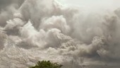 Pyroclastic flow, Sinabung volcano