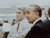 Von Braun at Apollo programme briefing, 1963