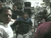 Columbia disaster, shuttle crew in orbit