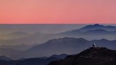 Nightfall at Cerro Tololo Observatory, timelapse