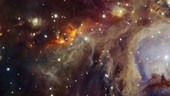 Infrared view of Orion Nebula