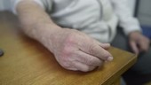 Parkinson's disease hand tremor