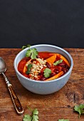 Thai chilli with kidney beans and coriander