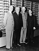 IBM Harvard Mark I computer inventors, 1940s
