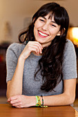 Young smiling woman