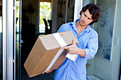 Man receiving package