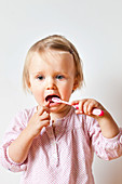 Dental hygiene of baby