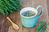 Herbal tea of thyme