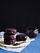 Chocolate-peppermint biscuits