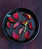 Baked beetroot with rosemary