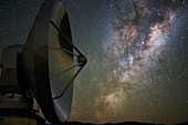 Milky Way with SEST radio telescope