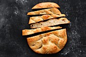 Homemade pita bread