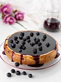 Blueberry cheesecake