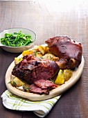 Pork with potatoes and rosemary