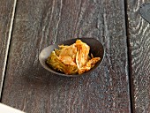 Kimchi in a small bowl