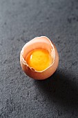 Raw Egg, broken open