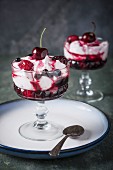 Berry and cherry fool