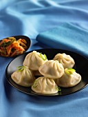 Dumplings with Kimchi (Asia)
