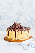 Chocolate Cake with Maple Syrup Frosting